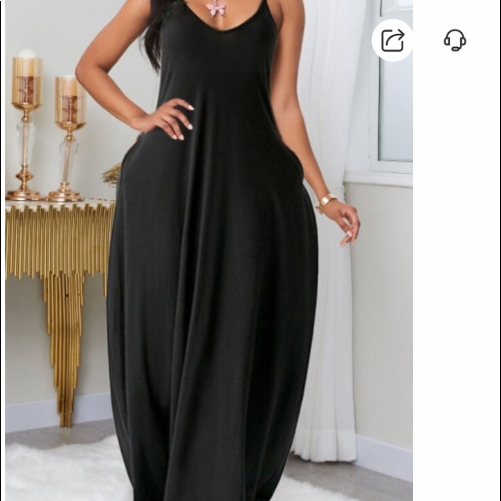 Leisure Pocket maxi dress